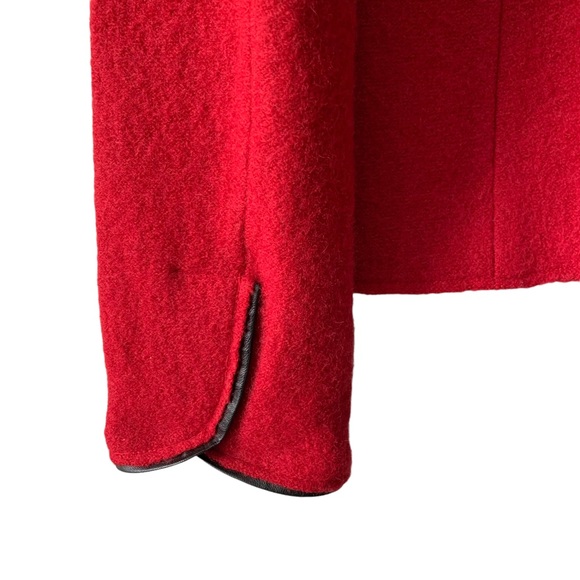 Hilary Radley Women’s Red Cardigan Size Small Wool Blend - Picture 5 of 12